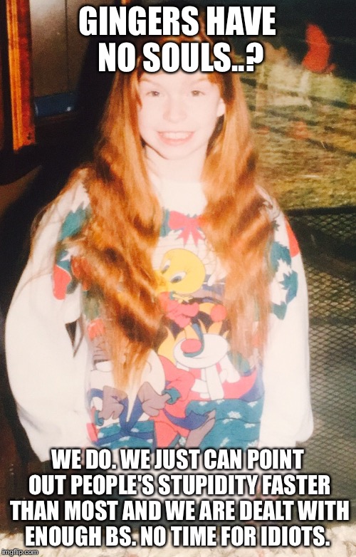 Ginger Myth Vs Ginger Truth Memes Imgflip