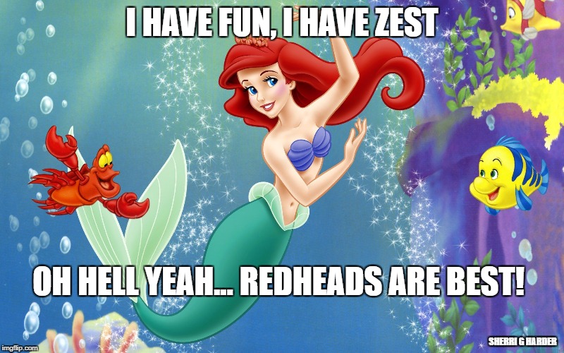 The Little Mermaid and a crab Imgflip