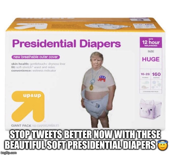 Beautiful Soft Presidential Diapers Imgflip