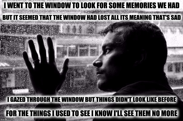 Memories at the Window(BOA) B&W Meme Week, Oct. 8th To 14th...A Pipe