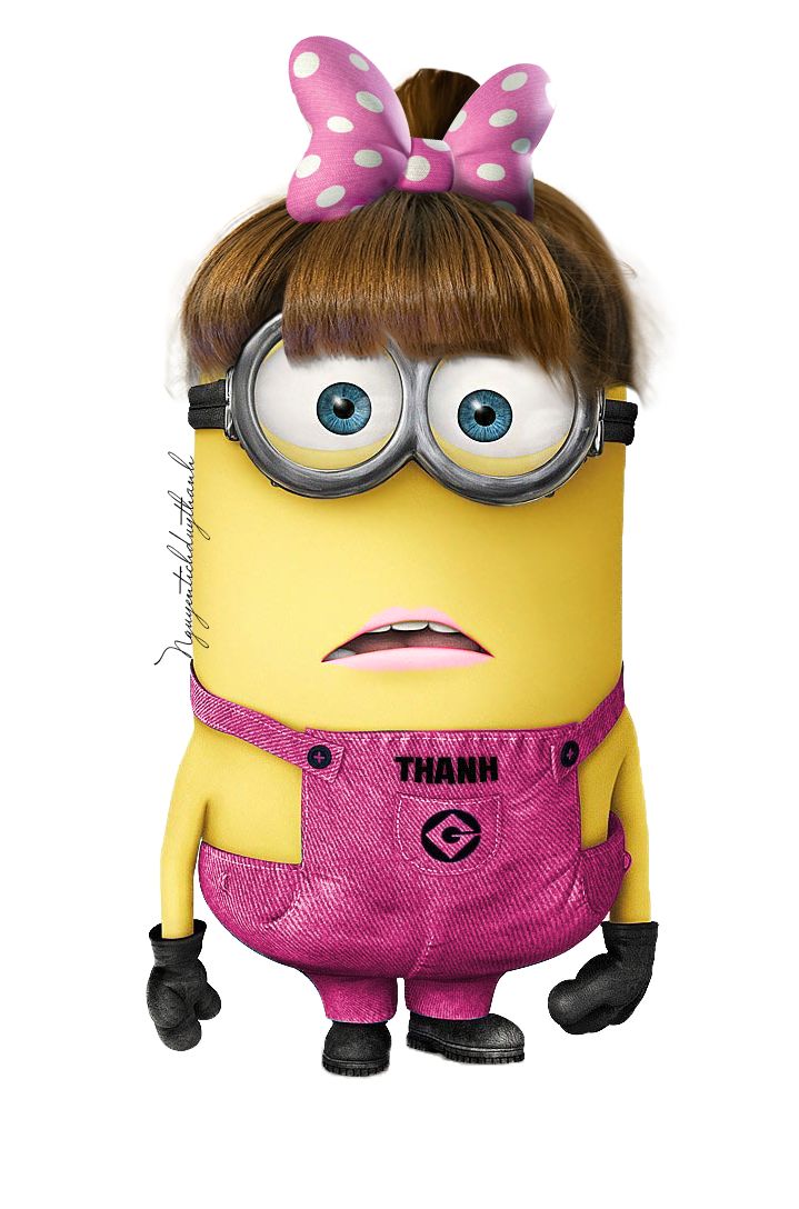 pink minion Blank Template Imgflip