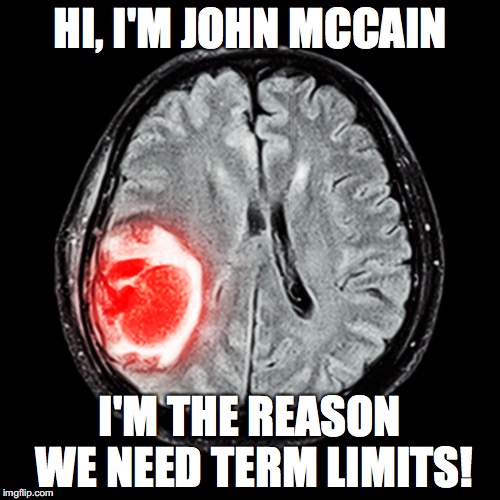 John McCains reasoning center Imgflip
