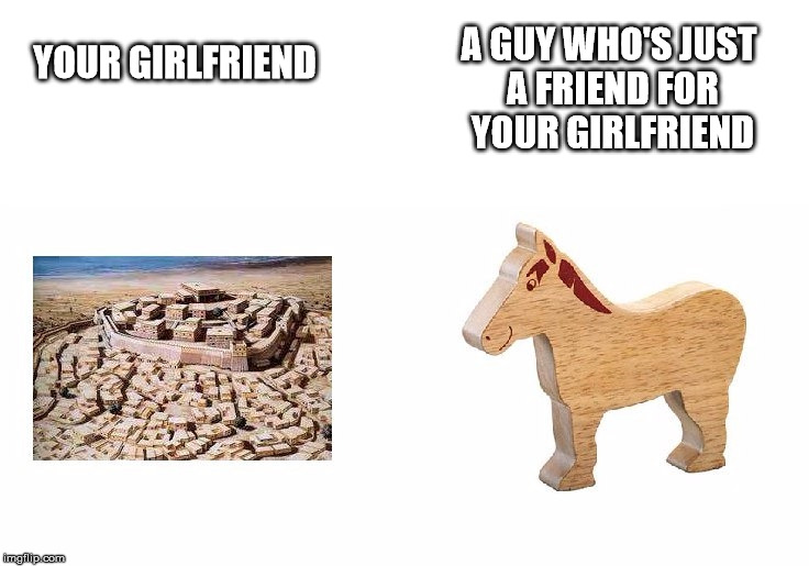 Trojan Horse Meme Girlfriend