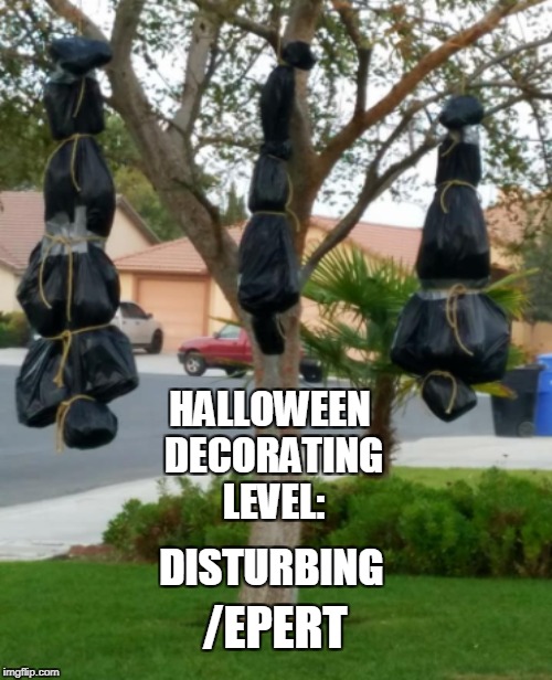 Halloween decorations taken down after being called "racially offensive