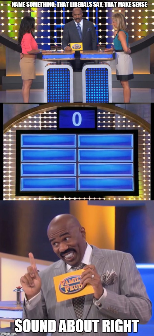Liberals on family feud Imgflip