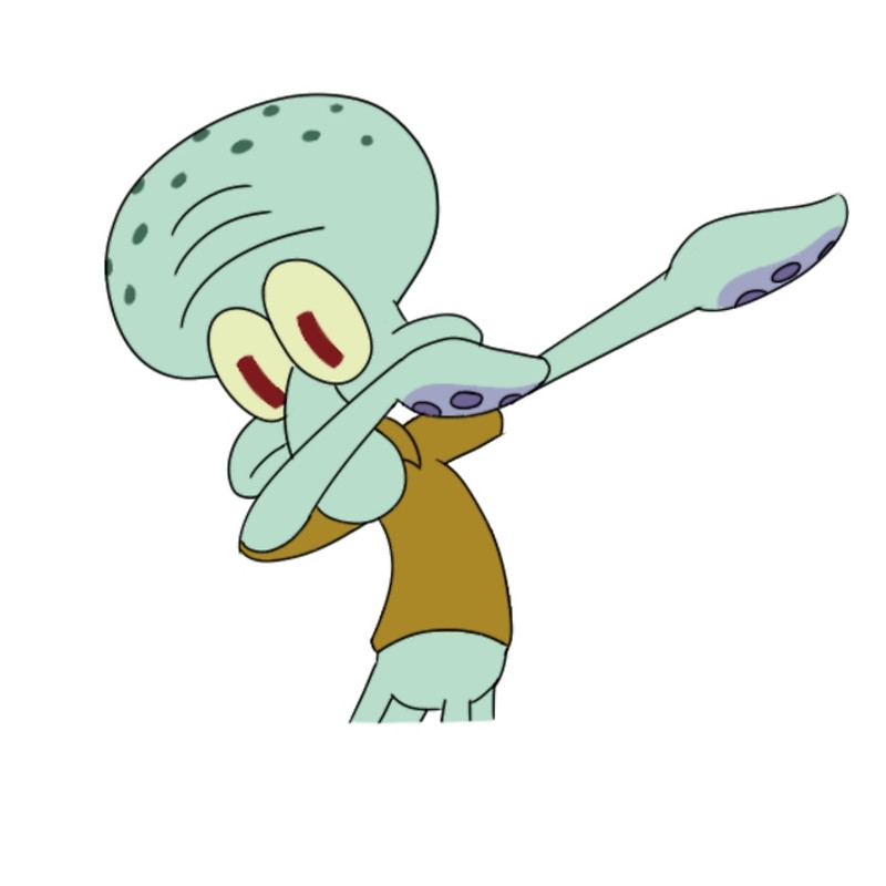 Dabbing Squidward Memes Imgflip