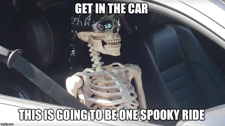 Spooky car ride Imgflip