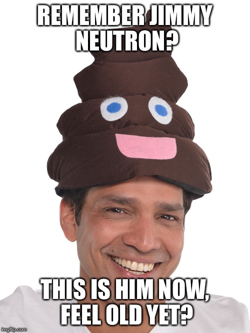 Image tagged in memes,funny,jimmy neutron,poop emoji Imgflip