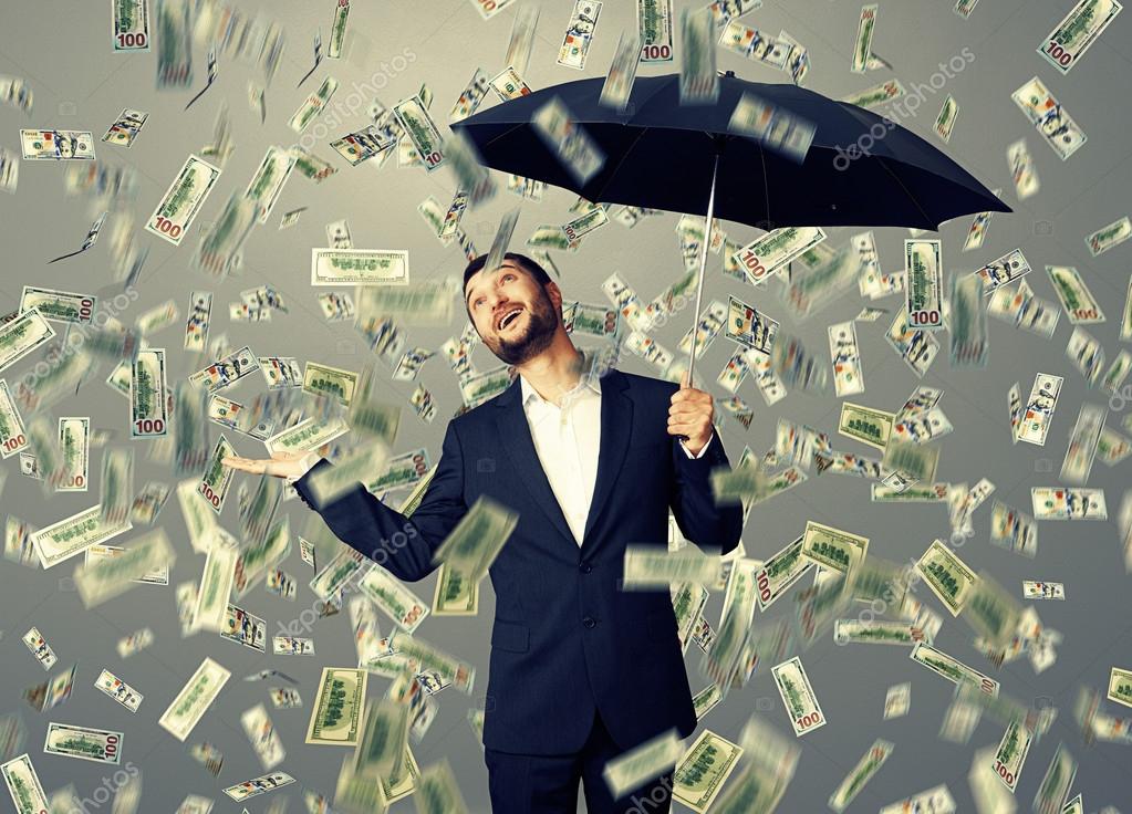 Rich main raining money Blank Template Imgflip