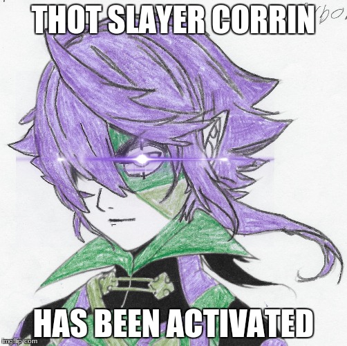 Image tagged in thot slayer,corrin Imgflip