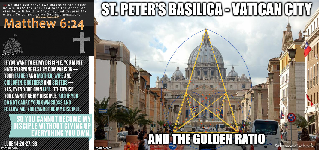 A perfect example of hypocrisy. Matthew 624, Luke 142627, 33, The