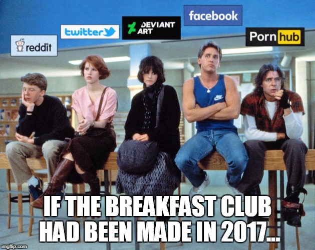 Image tagged in breakfast club updated Imgflip