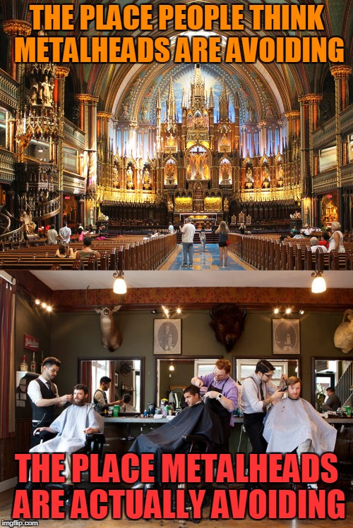 Some people say that pitchfork is devil's tool.I say that scissors are