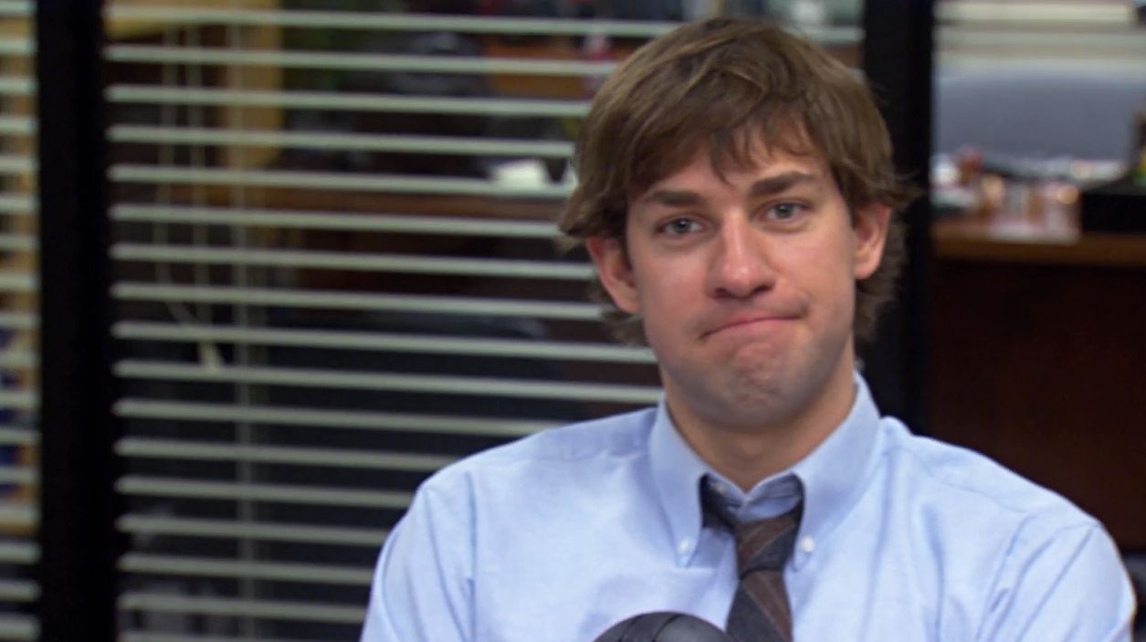 Jim Halpert Blank Template Imgflip
