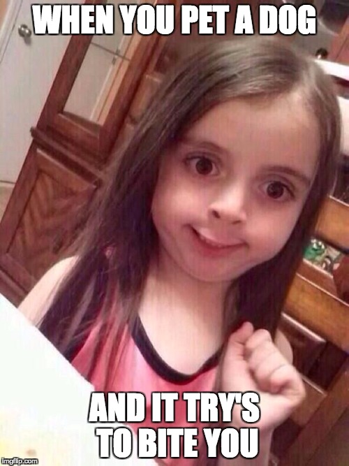 Little Girl Disgusted Face Meme