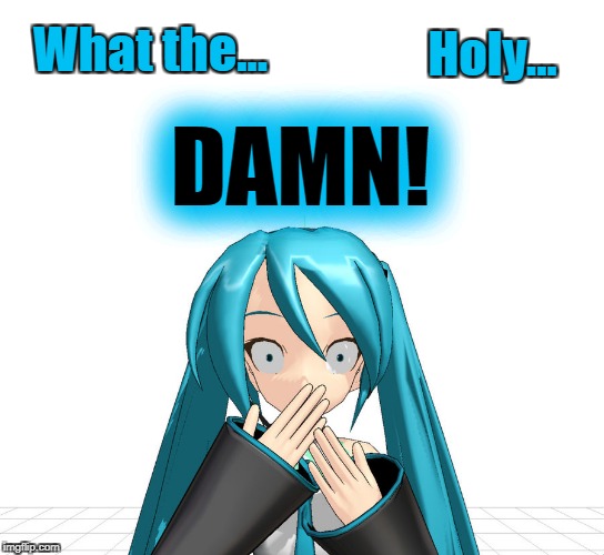 Miku SHOCKED! Imgflip