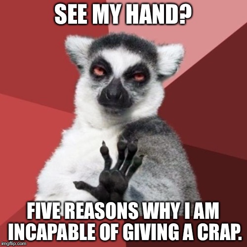 Talk to the hand Imgflip