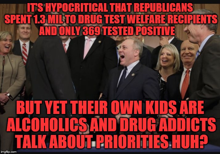 Image tagged in laughing republicans Imgflip
