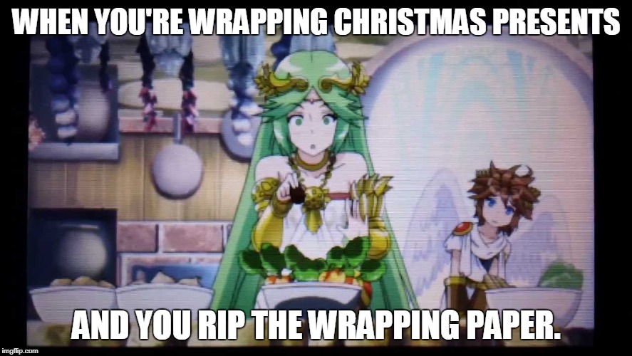 Lady Palutena Gift Wrapping Imgflip