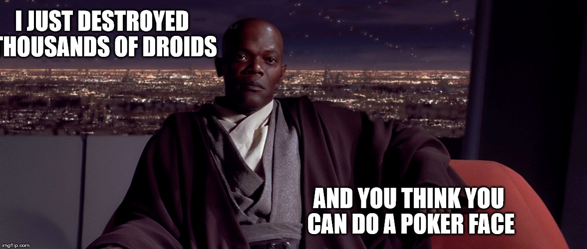 Mace Windu Meme Face Mace Windu's Purple Lightsaber Star Wars Amino