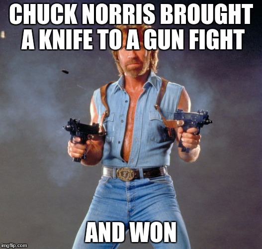 CHUCK NORRIS IS A GOD Imgflip