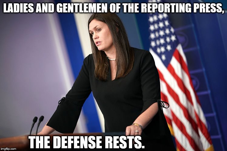 Image tagged in sarah_sanders_w_choker Imgflip
