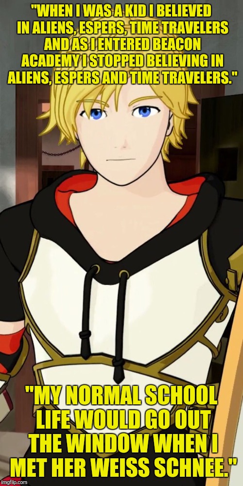 Image tagged in rwby jaune Imgflip