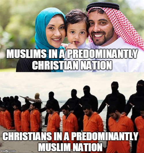 Image tagged in islam,christianity,muslim,christian,memes Imgflip
