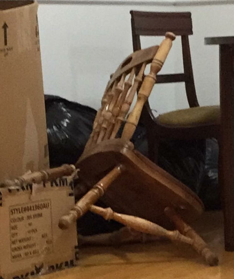 Broken chair drunk friend Blank Template Imgflip