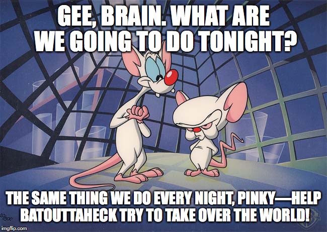 pinky and the brain Imgflip