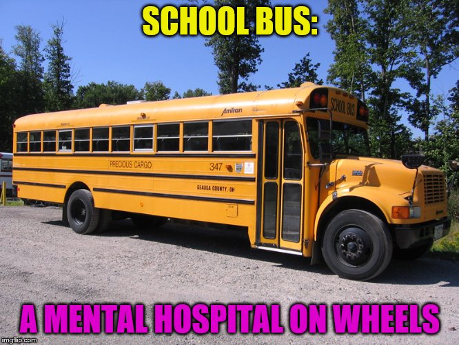 school bus Imgflip