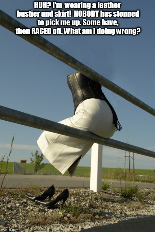 Image tagged in invisible hitchhiker Imgflip