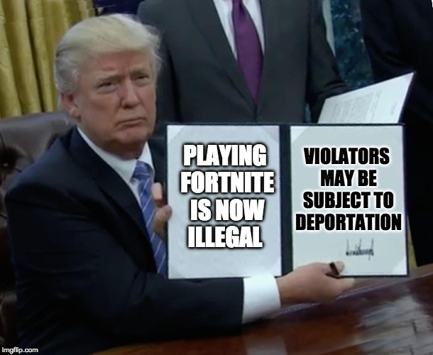 Fortnite Ban Imgflip
