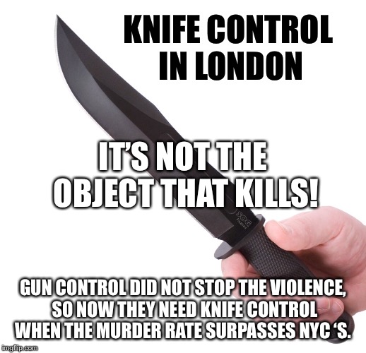 Knife control Imgflip