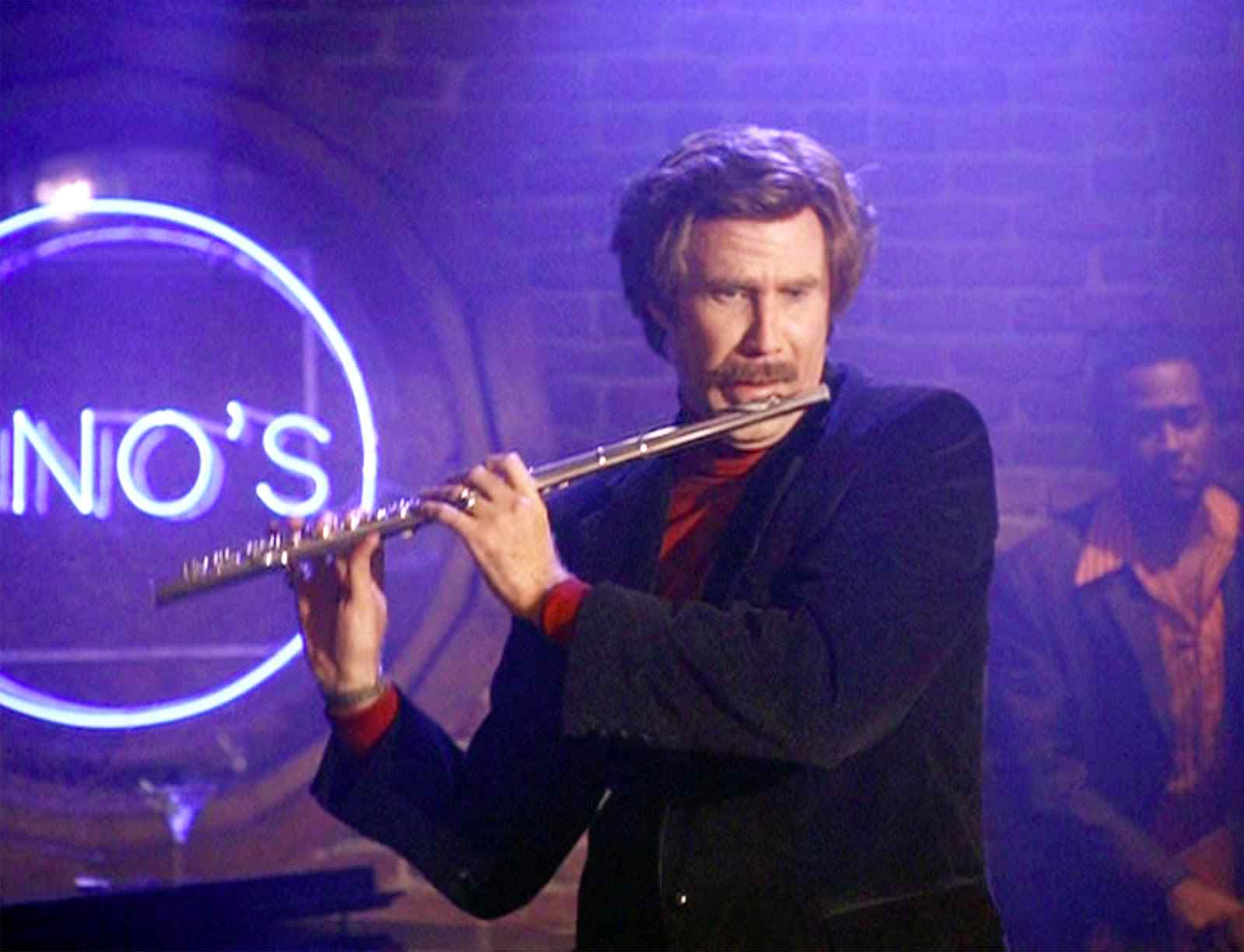 Ron Burgundy on Jazz Flute Blank Template Imgflip