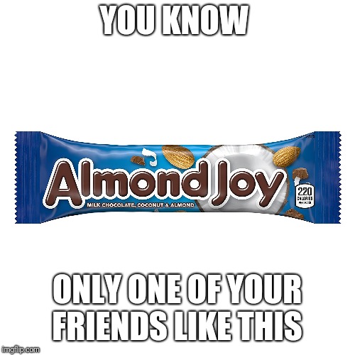 Almond joy Imgflip