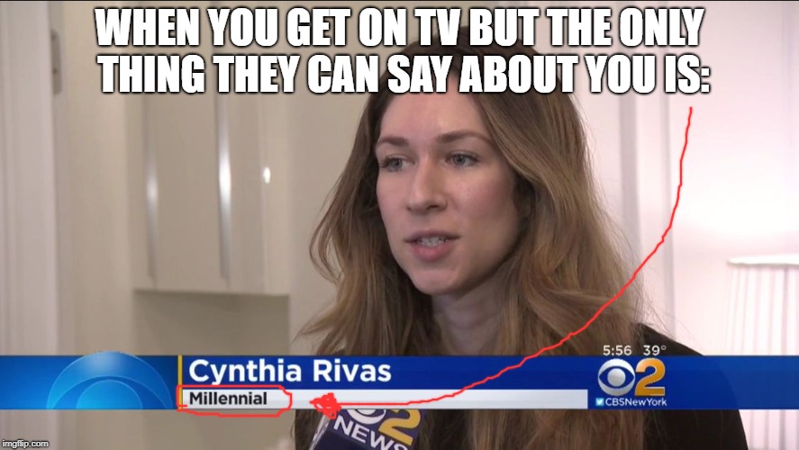 Millennial problems... Imgflip