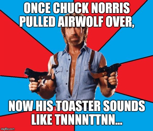 Chuck Norris With Guns Meme Imgflip