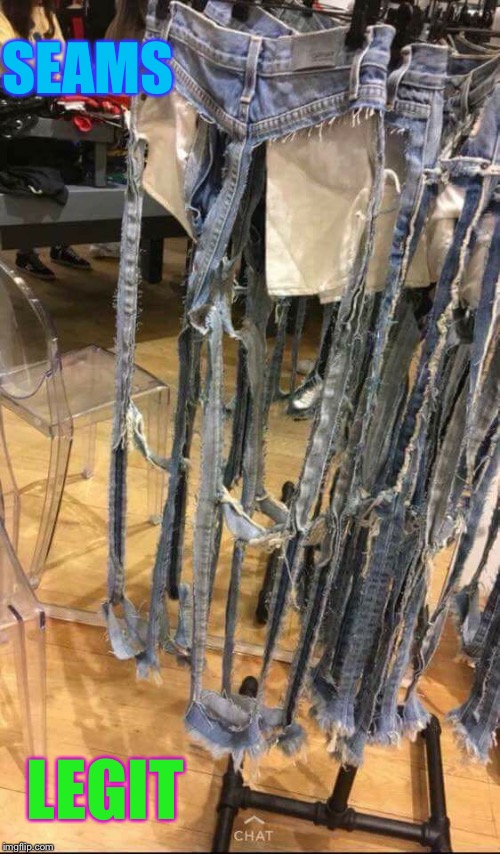 “It’s ok, Dad. I’ll just be wearing my new blue jeans...” Imgflip