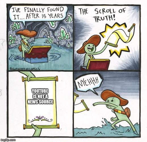 The Scroll Of Truth Meme Imgflip