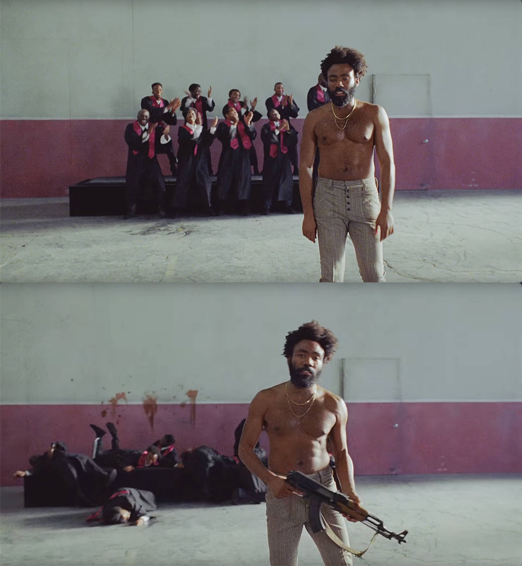 This Is America Meme Template