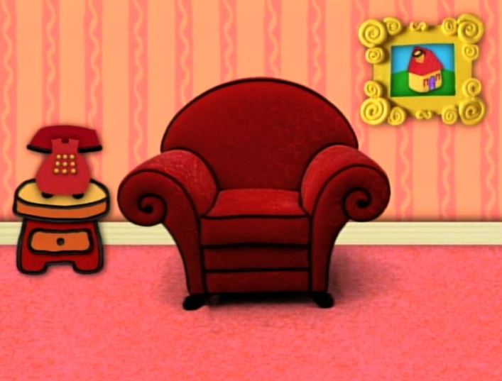 Blue's Clues Thinking Chair Blank Template Imgflip