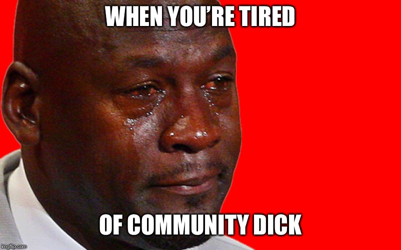 Crying Michael Jordan Imgflip