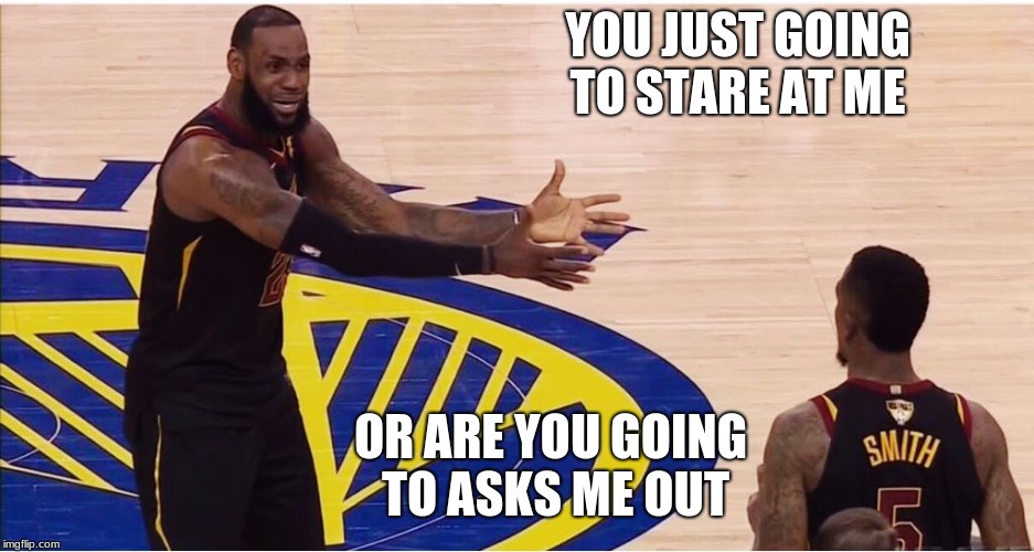 lebron james + jr smith Imgflip