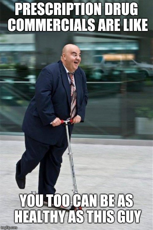 Happy guy on a scooter Imgflip