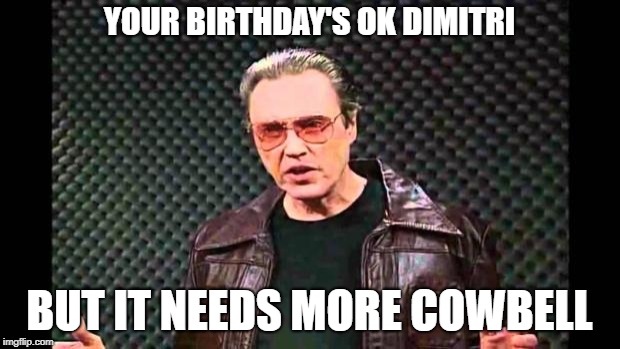 Christopher Walken Fever Imgflip
