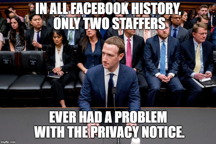 Image tagged in fb zucerberberg facebook privacy Imgflip