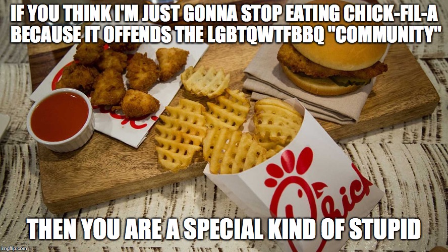 Chickfila FOR LIFE! Imgflip
