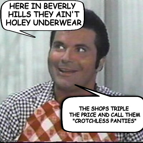 No need to keep wearing them. I will buy you more. (A Swiggysback