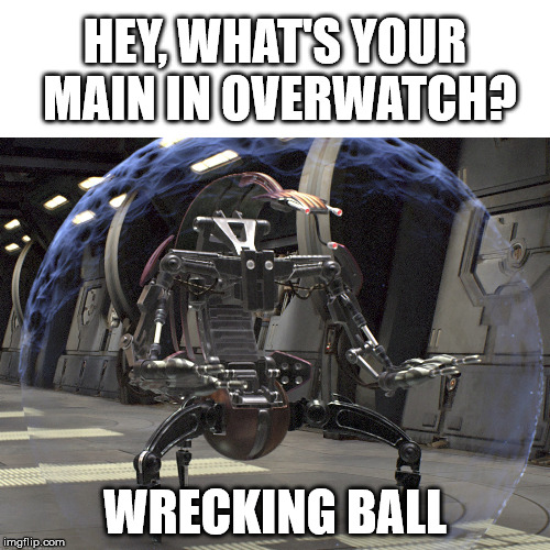 Wrecking Ball Overwatch Main Imgflip